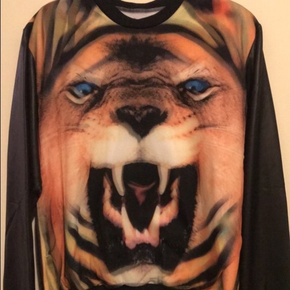 3D Lion Roar Sweatshirt